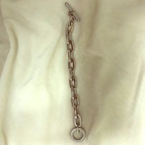 Micheal kors chunky link bracelet silver